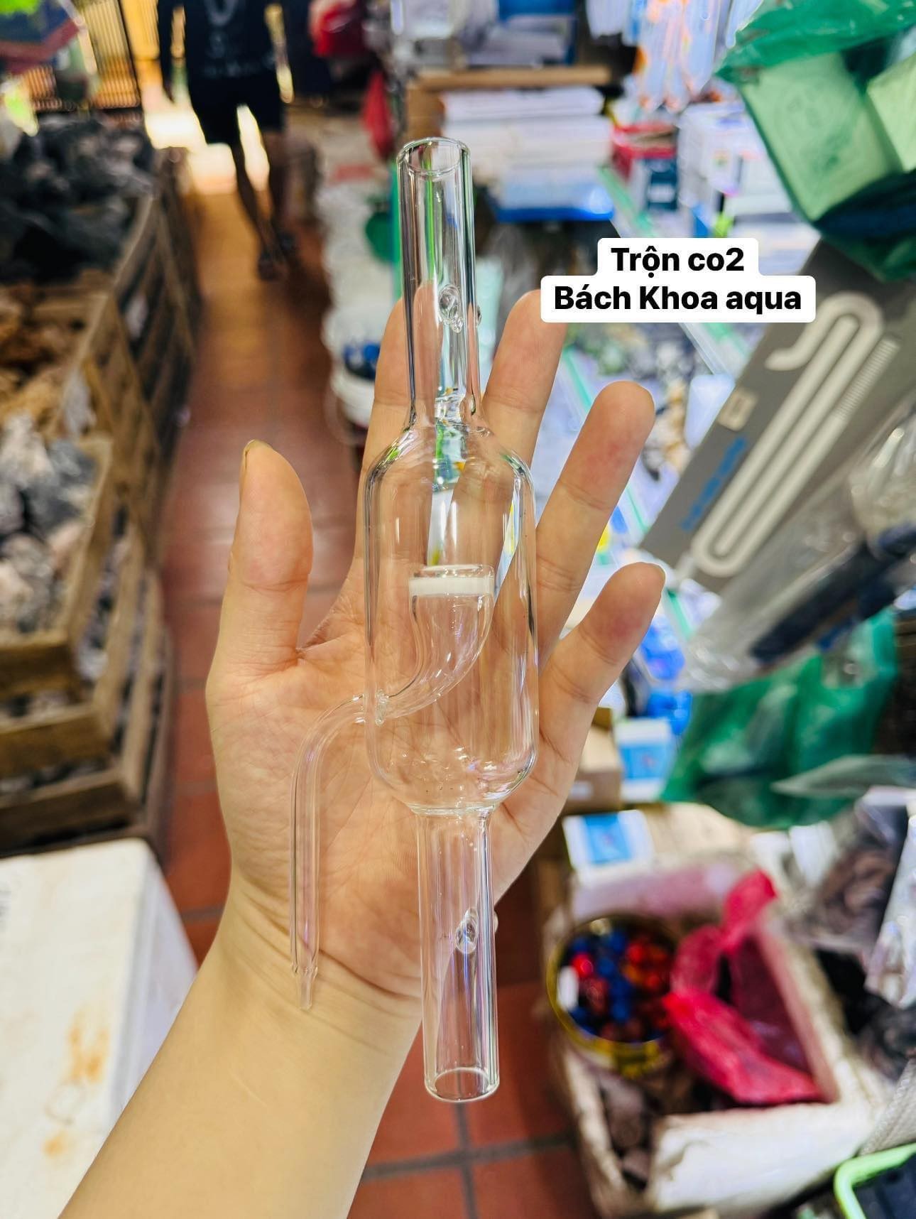 Trộn CO2 thủy sinh Fi12 - Fi16 cho bể thủy sinh