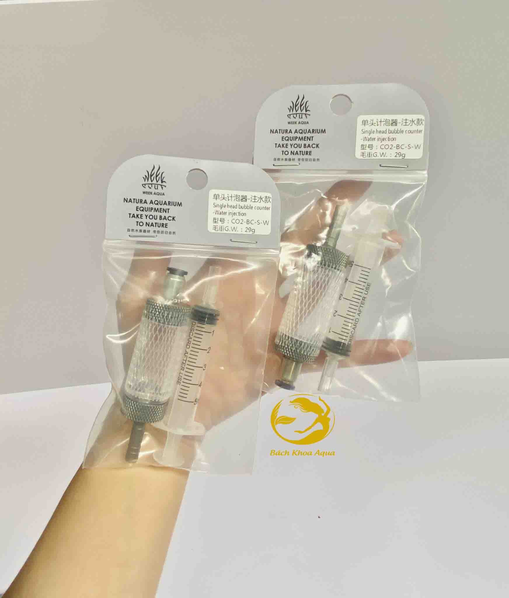Đếm giọt CO2 Week Aqua