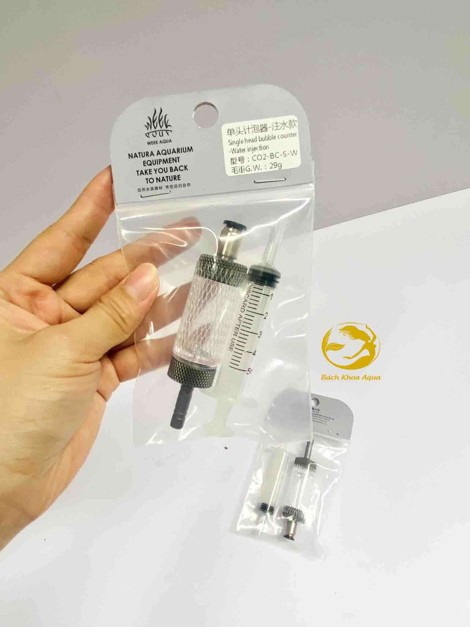 Đếm giọt CO2 Week Aqua
