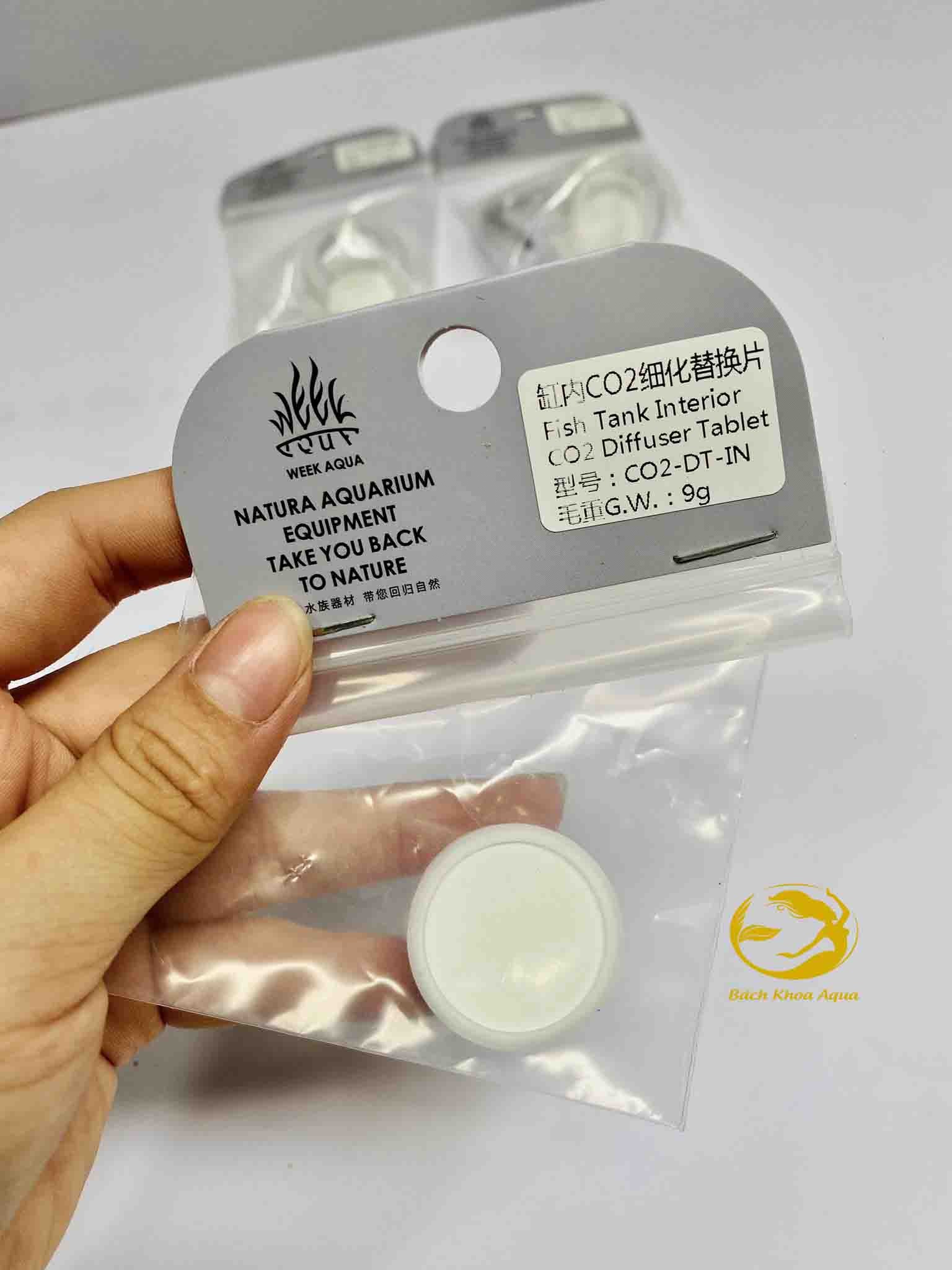 Gốm thay thế cốc sủi CO2 Week Aqua