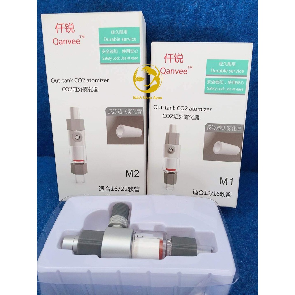 Bộ trộn sứ CO2 Qanvee M1/M2