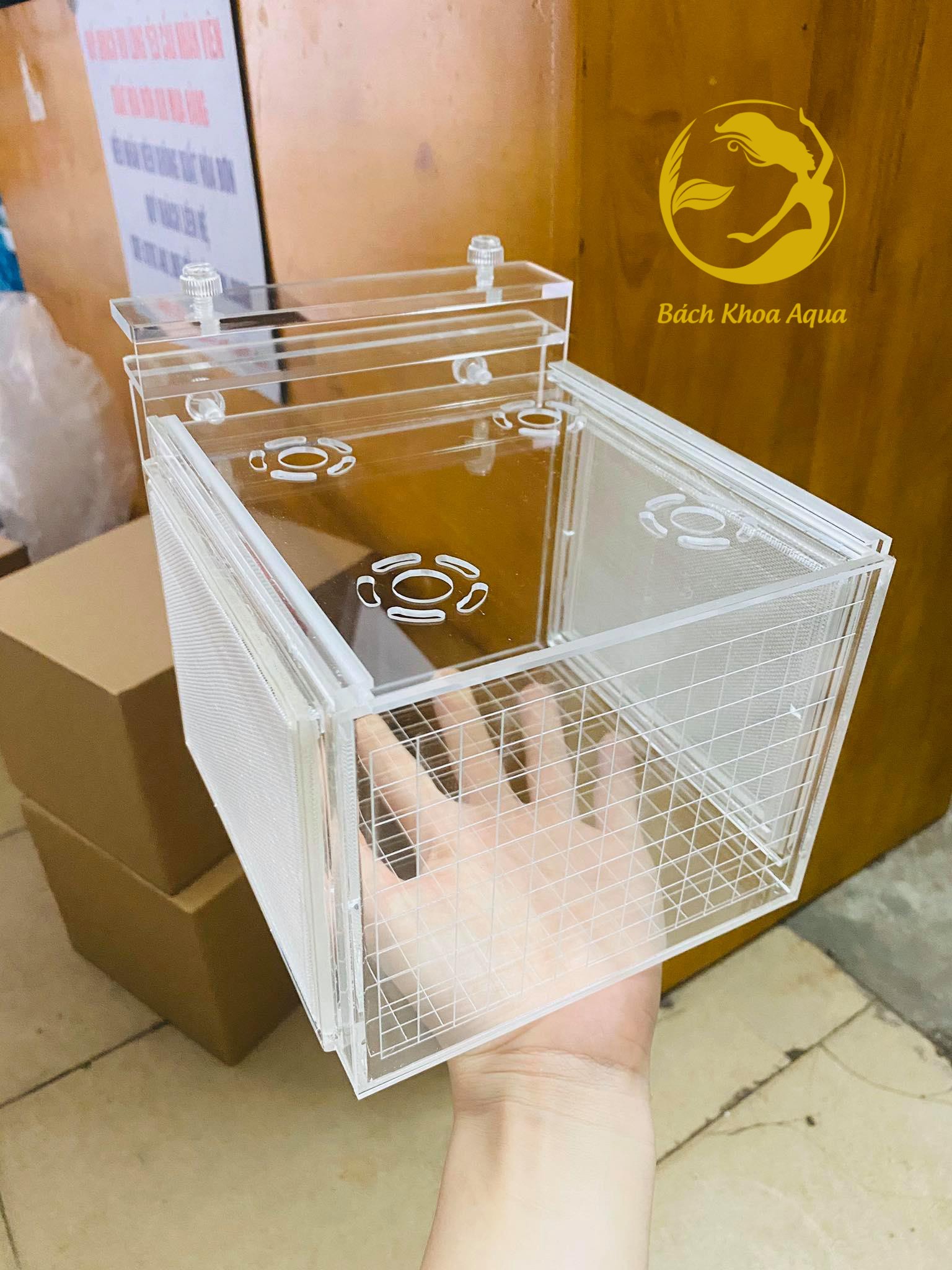 LỒNG DƯỠNG CÁ CAO CẤP LASER 20CM - 15CM - 13CM