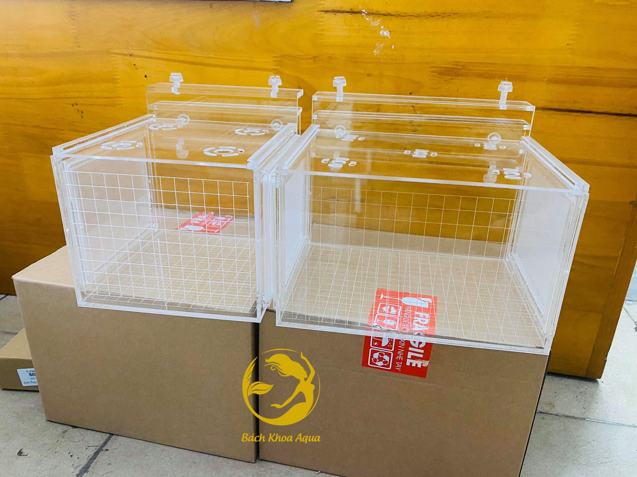 LỒNG DƯỠNG CÁ CAO CẤP LASER 20CM - 15CM - 13CM
