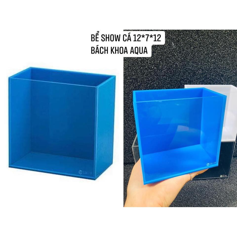 Bể Show cá chất liệu Acrylic size mini 12*7*12cm