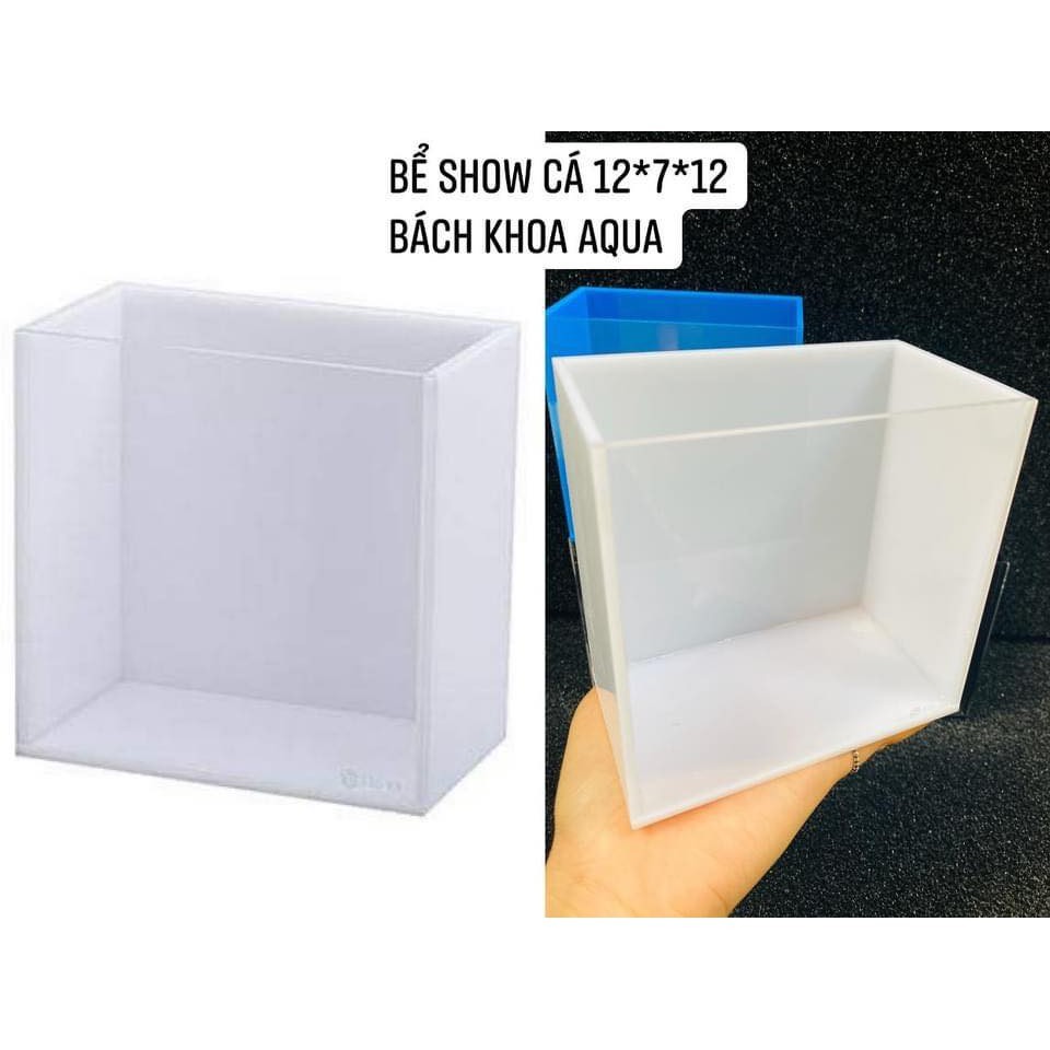 Bể Show cá chất liệu Acrylic size mini 12*7*12cm