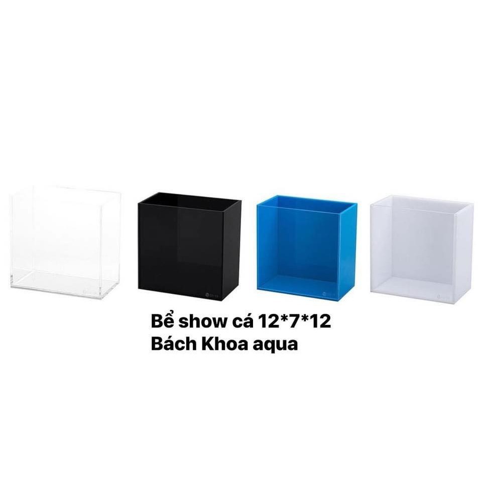 Bể Show cá chất liệu Acrylic size mini 12*7*12cm