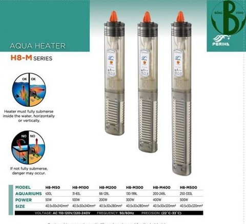 Sưởi Periha H8 -M 50w-100w-200w-300w-500w