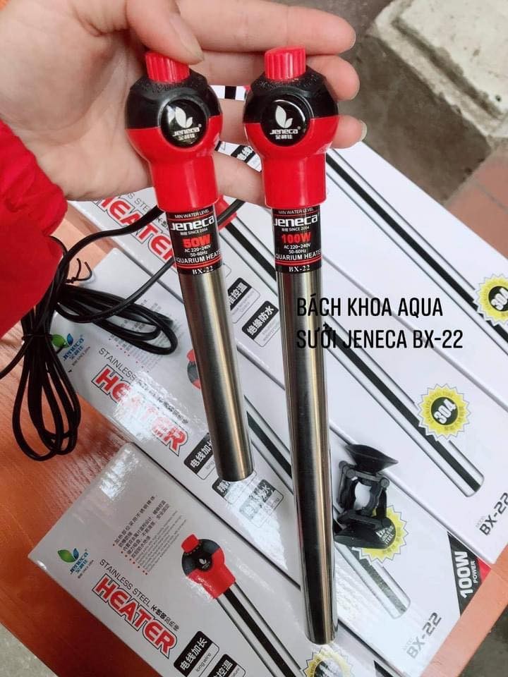 Sưởi Inox Jeneca BX-22 50W-100W-200W-300W