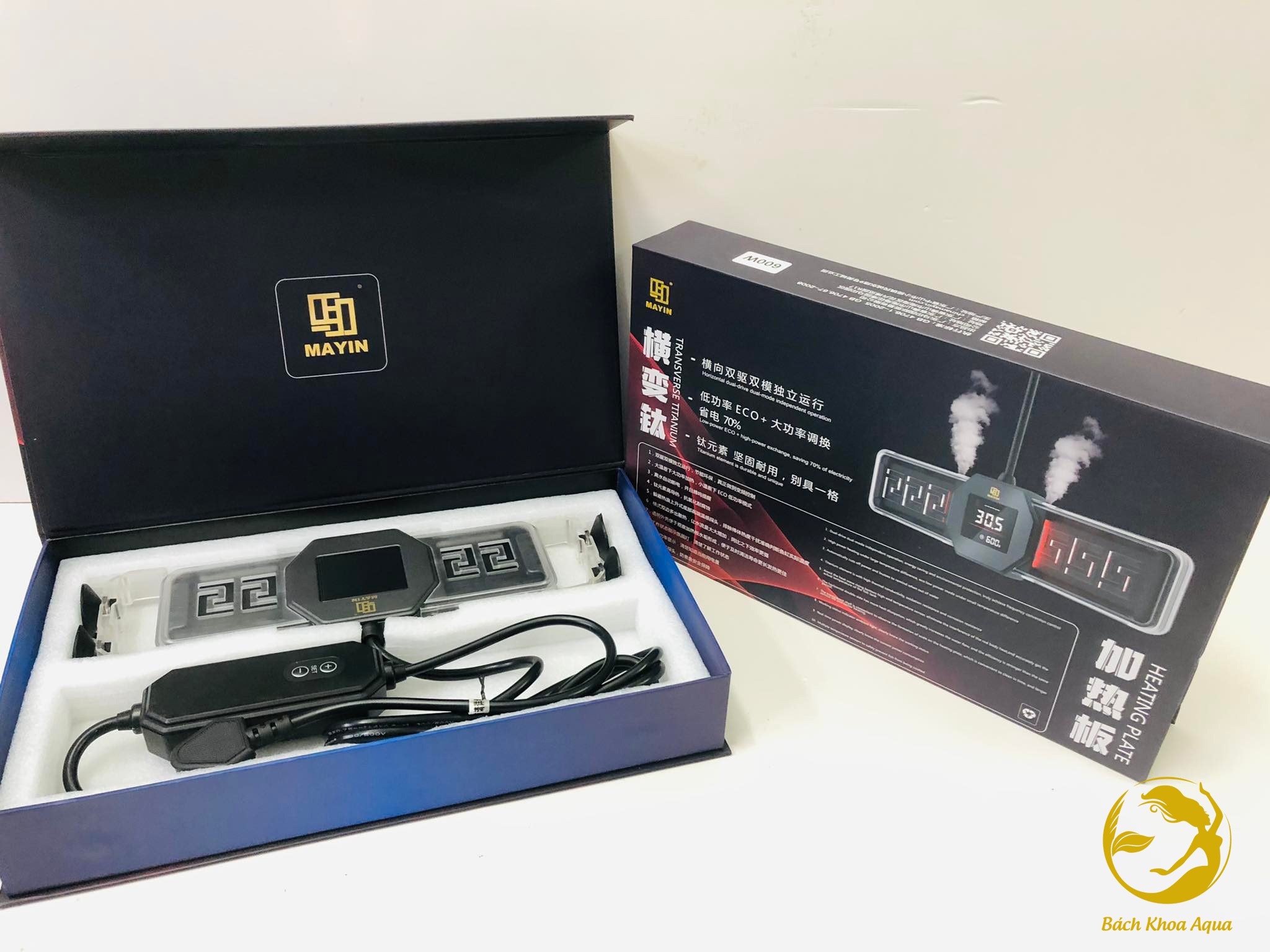 Sưởi điện tử thông minh MAYIN titan 600w-1200w