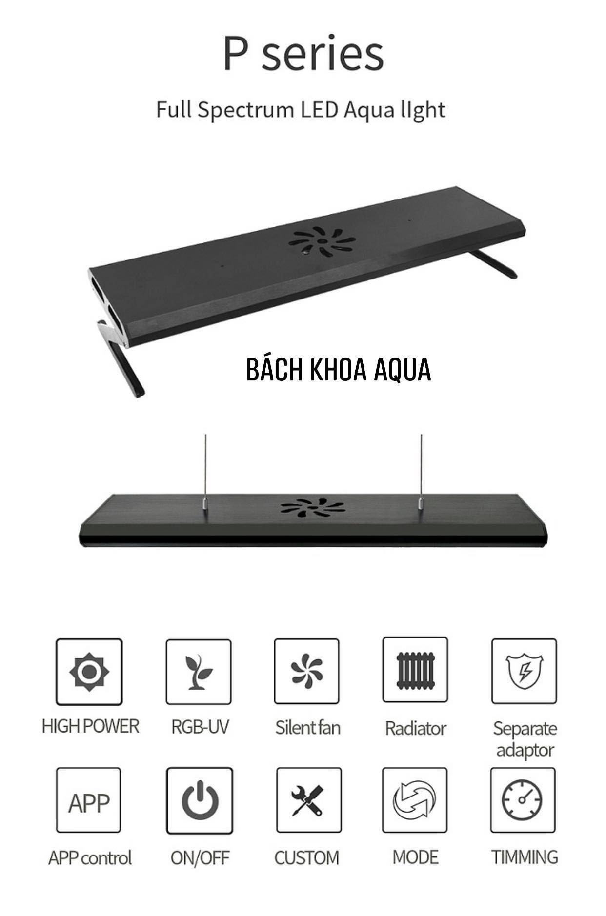 Led Week Aqua phiên bản mới P Pro RGB - Series