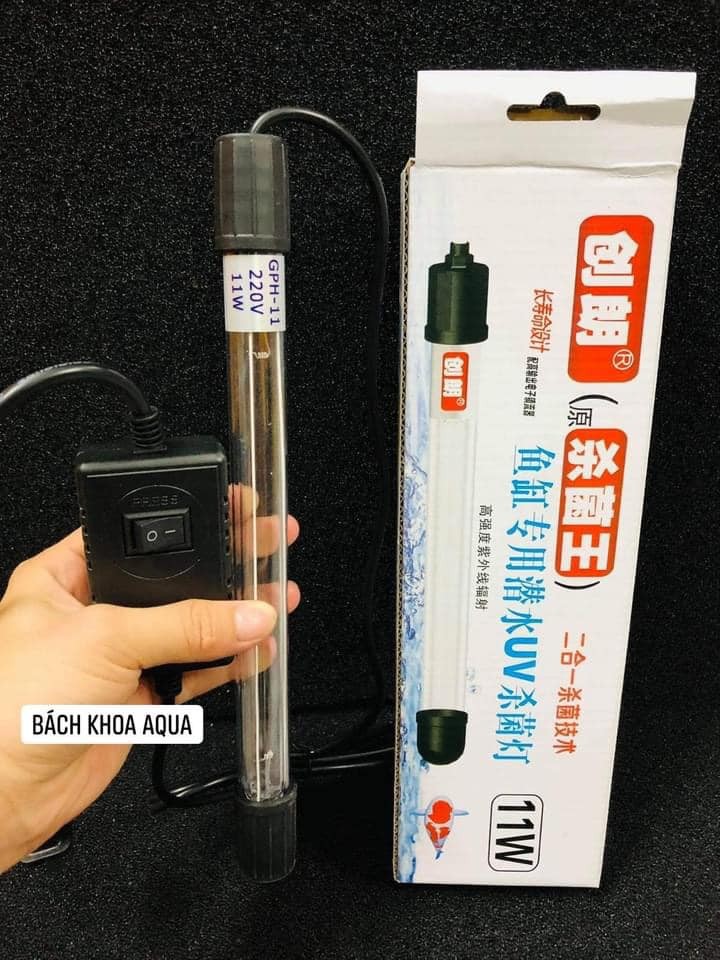 Đèn UV khử khuẩn diệt rêu tảo 5W 7W 11W 20W 30W 40W 60W 100W