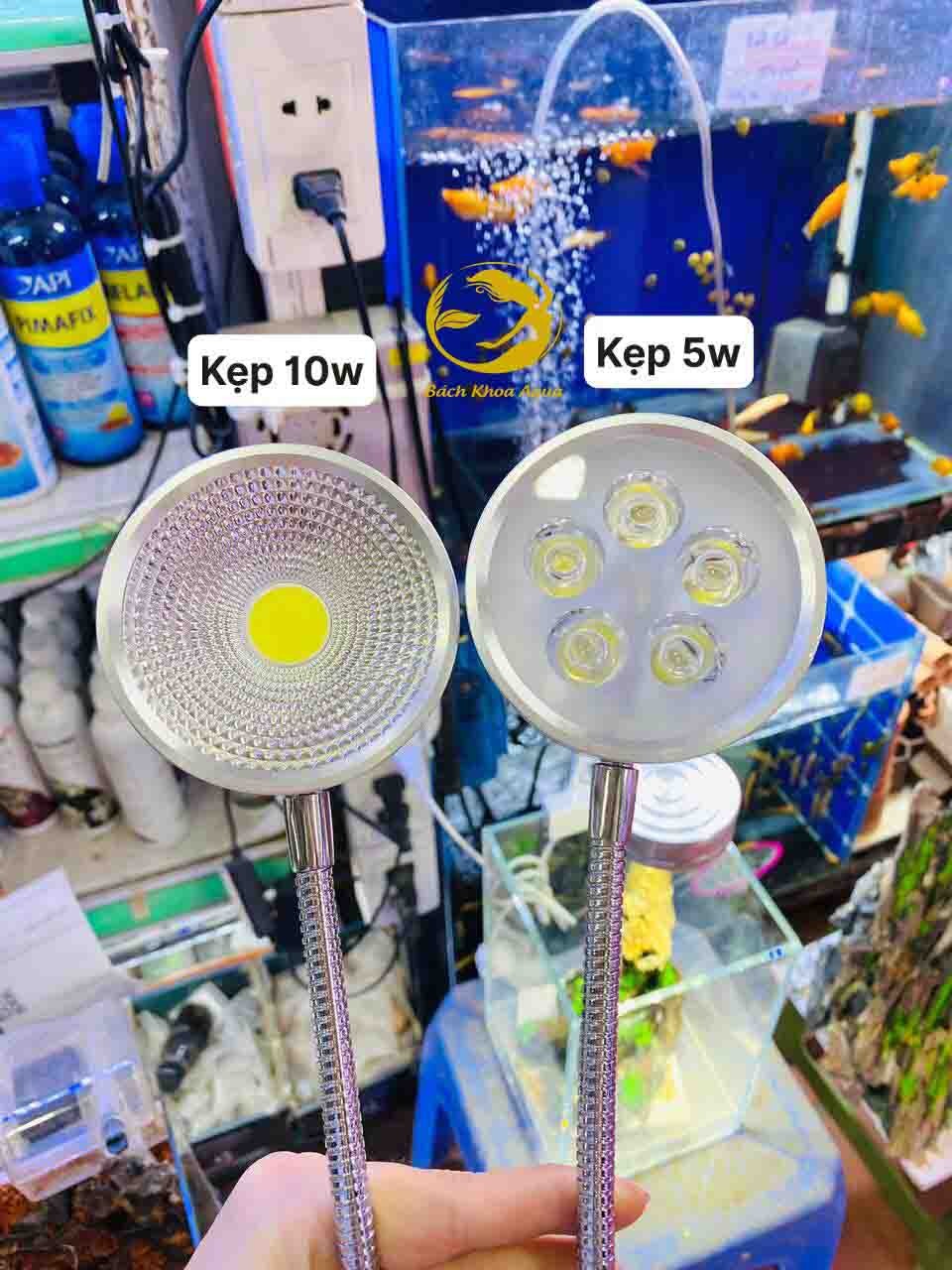 Đèn Led Kẹp hợp kim nhôm 5w-7w-10w