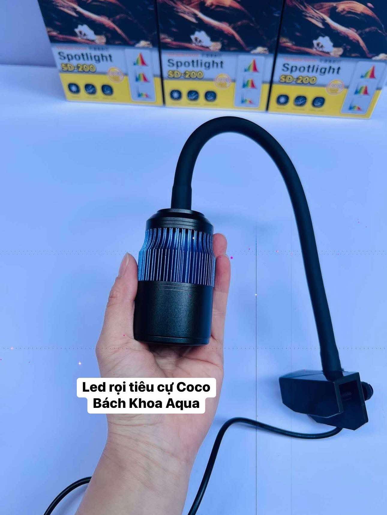 Đèn Led rọi COCO chỉnh tiêu cự SD-200 5W/7W/10W 3 chế độ màu