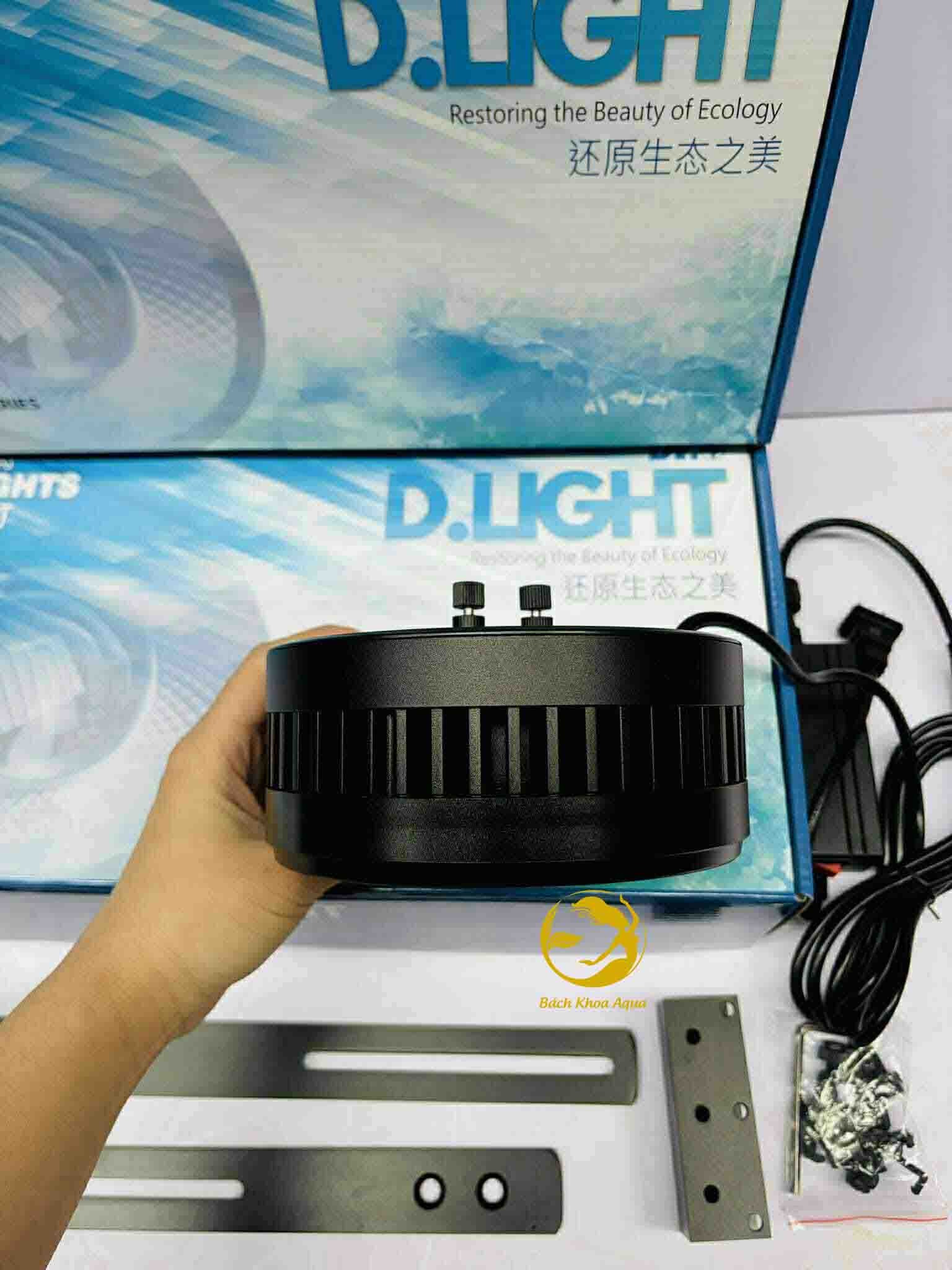 Đèn led rọi D-Light ánh sáng WRGB đủ phụ kiện cho bể cá