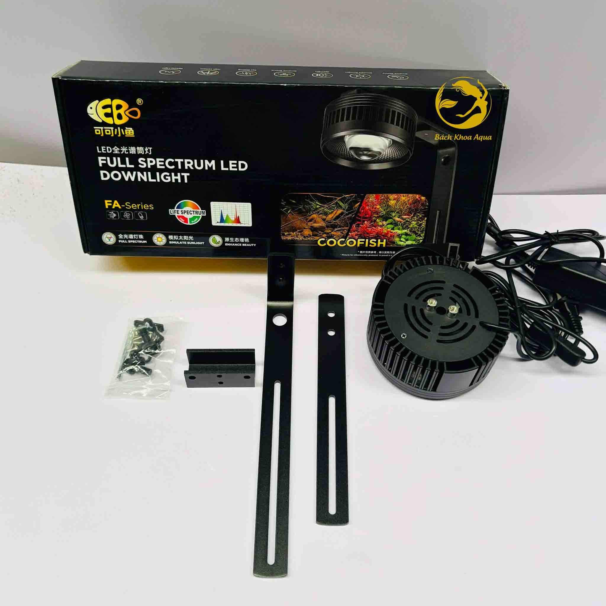 Đèn Led rọi COCO bản FA Series kích màu cây và cá siêu đẹp