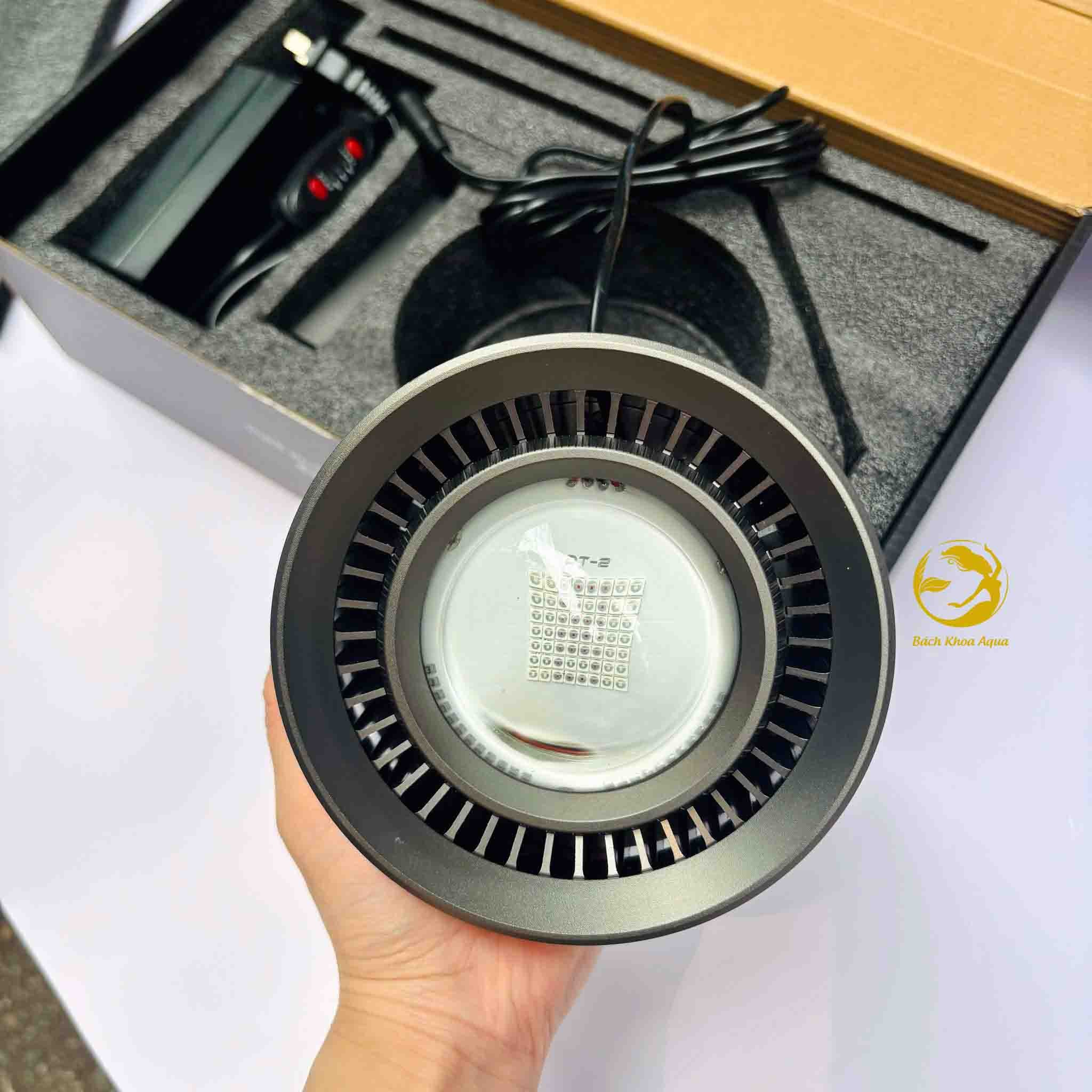 Đèn led kẹp KZJ bản RM4 Series 50W / 70W - Điều chỉnh qua dymer kích đỏ cá siêu đep