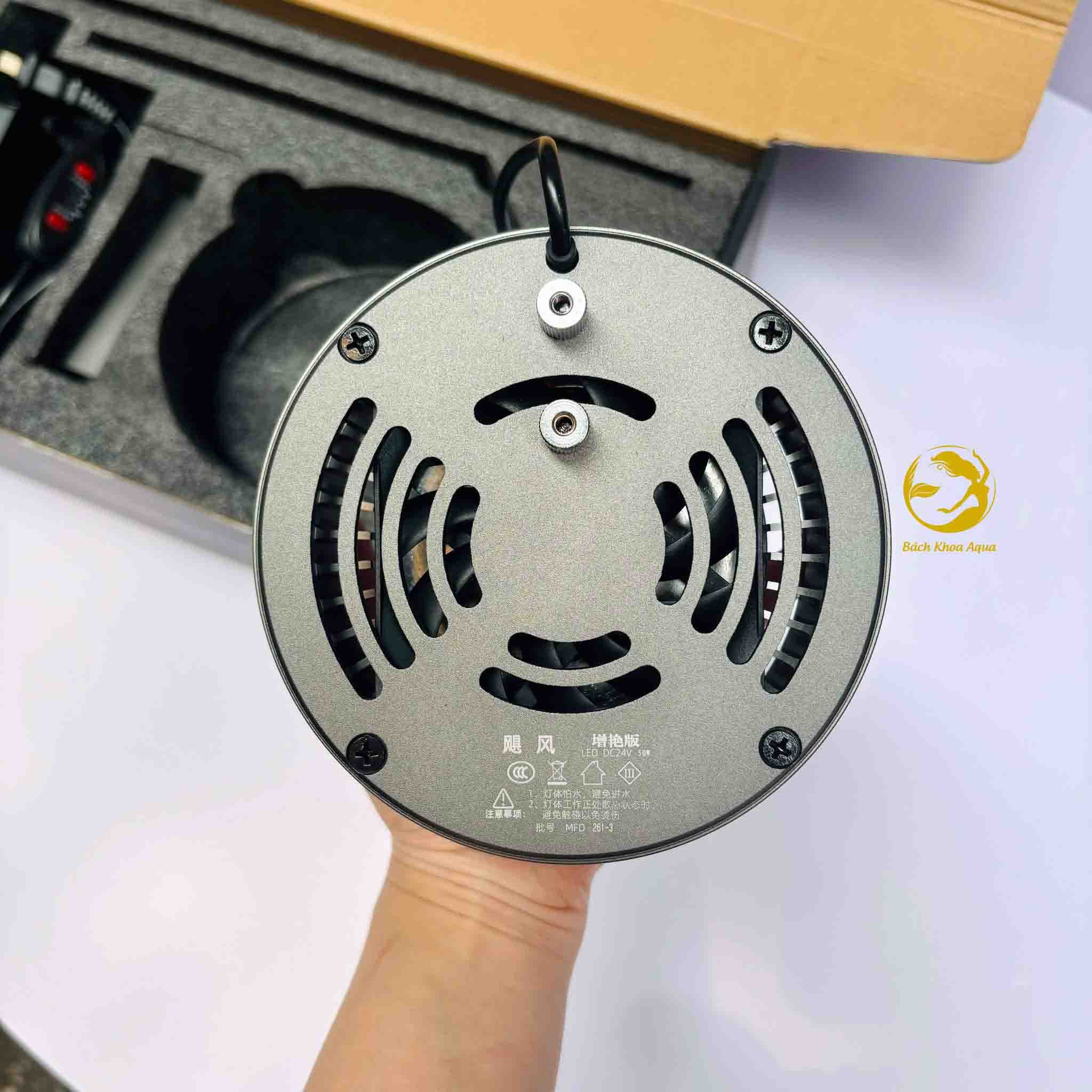Đèn led kẹp KZJ bản RM4 Series 50W / 70W - Điều chỉnh qua dymer kích đỏ cá siêu đep