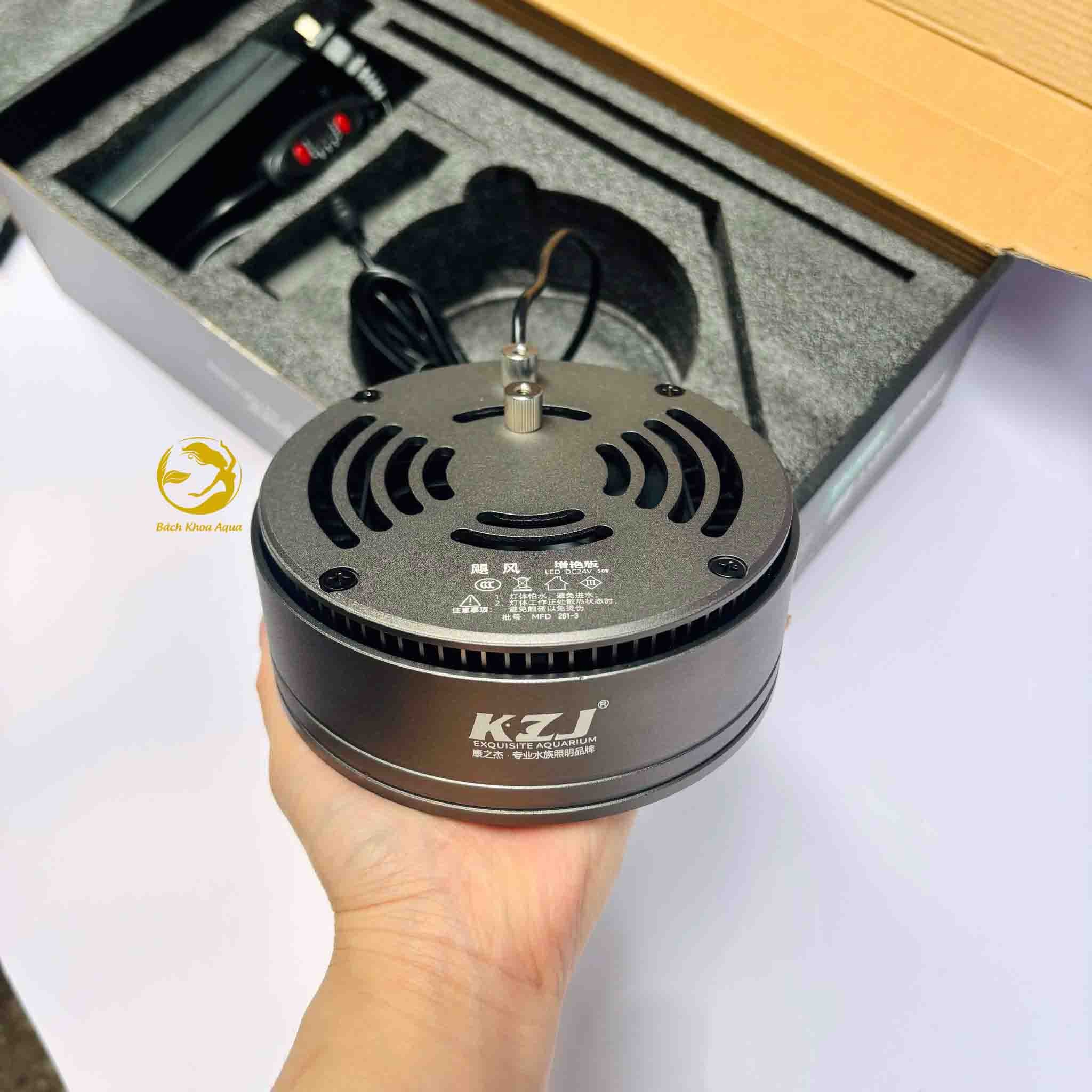 Đèn led kẹp KZJ bản RM4 Series 50W / 70W - Điều chỉnh qua dymer kích đỏ cá siêu đep